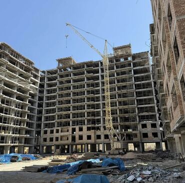 квартиры продажа в бишкеке: 2 комнаты, 75 м², Элитка, 8 этаж, ПСО (под самоотделку)