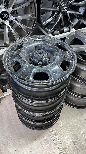 Железные Диски R 17 Toyota, Комплект, отверстий - 6, Б/у