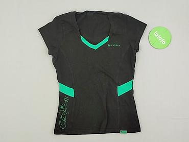czarne dresy: T-shirt damski, rozmiar S — 2