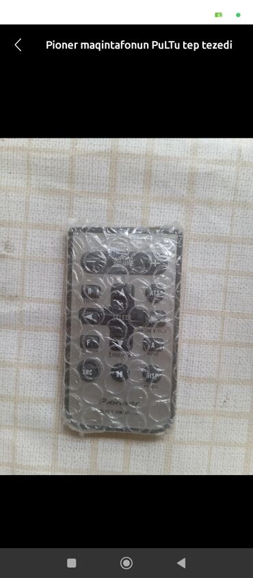 Fizika: Pioneer avtomobil maqnitofonu üçün orijinal pult. Xüsusiyyətlər: -