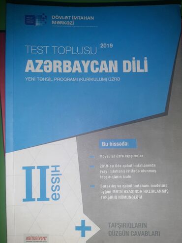 Azərbaycan dili DİM 2019 2ci hissə