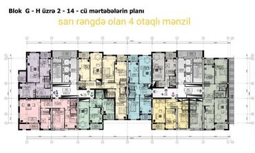 Yeni tikili: M. Həzi Aslanov, 4 otaqlı, Yeni tikili, m. Həzi Aslanov, 153 kv. m — 4