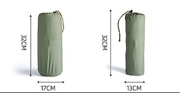 Надувные матрасы: Надувной туристический коврик с встроенной подушкой - Тип: надувной — 7