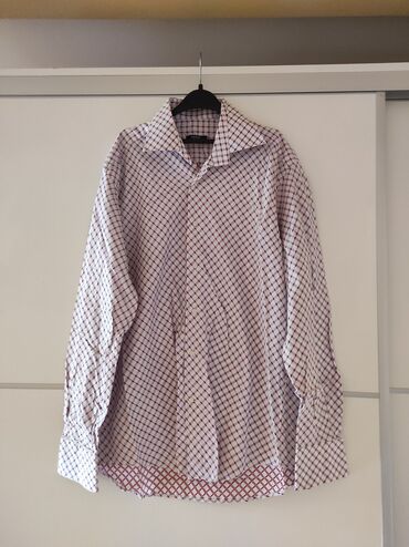 pancir kosulja: Shirt Long sleeves, L (EU 52), 7Arrows, color - White, Cotton