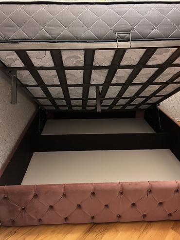 Çarpayılar: İşlənmiş, İkinəfərlik çarpayı, Bazalı, Matras ilə — 3