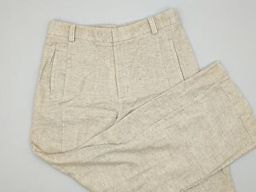 zara len: Zara, Spodnie materiałowe damskie, rozmiar L — 1