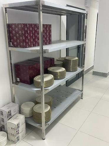 Другое оборудование для фастфудов: Профессиональные стеллажи из нержавеющей стали, профессиональные столы — 5