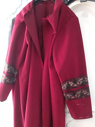 Paltolar: Palto, 3XL, rəng - Qırmızı — 2