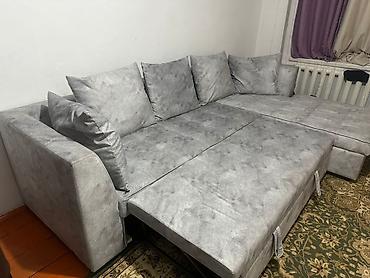 Угловые диваны: Угловой диван, C подушками — 16