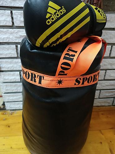 Боксерские груши: Boks dəsti – Adidas əlcəkləri və asma boks kisəsi .Yenidir - Brend — 1