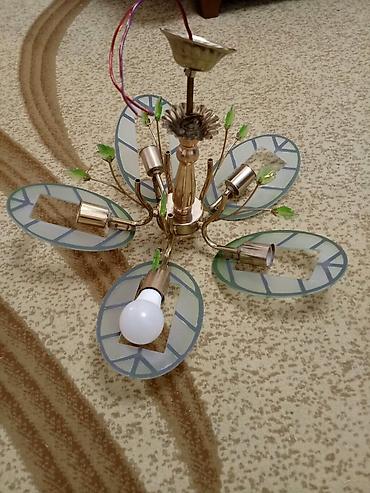 pilləkan ucun cılcıraq: Çılçıraq, 5 lampa, Metal — 1