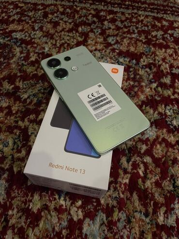 купить ноут: Xiaomi, Redmi Note 13, Новый, 128 ГБ, цвет - Зеленый, 2 SIM