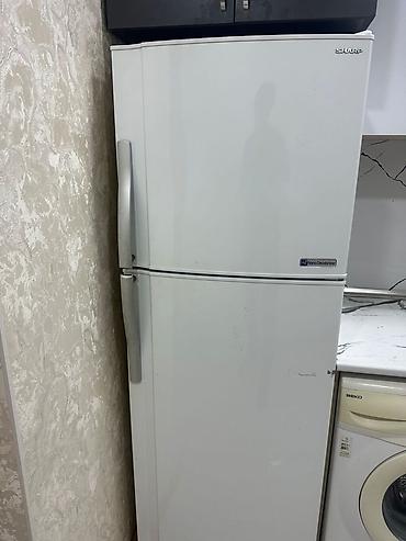 Mətbəx texnikası dəsti 1) Sharp iki qapılı soyuducu - Üst kamera