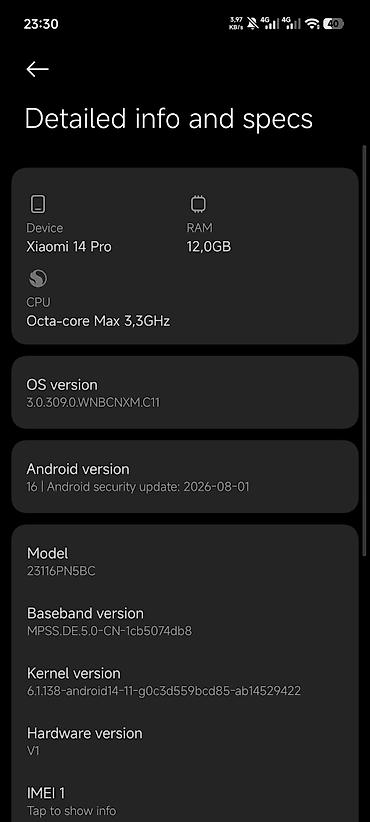 Мобильные телефоны и аксессуары: Xiaomi, 14 Pro, Б/у, 256 ГБ, цвет - Черный, 2 SIM — 3
