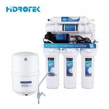 Фильтры для очистки воды: Система обратного осмоса RO-50G-A01 Hydrotek, 5 ступеней + насос