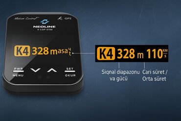 Digər aksesuarlar: Neoline X-COP 5700 – Əsas xüsusiyyətlər Radiomodullar •	Strelka, X, K — 3