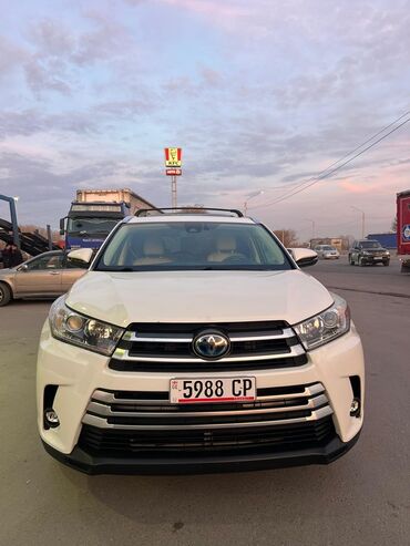 Toyota: Toyota Highlander: 2019 г., 3.5 л, Вариатор, Гибрид, Кроссовер — 1