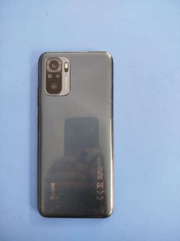 Xiaomi: Xiaomi Redmi Note 10, 128 GB, rəng - Boz, 
 Sensor, Barmaq izi, İki sim kartlı