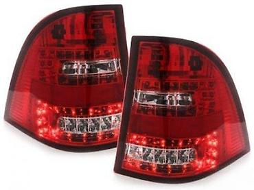 Car Lighting & Signaling: KRISTALNA LED STOP SVETLA MERCEDES ML W163 (5) | Kristalna crveno — 1