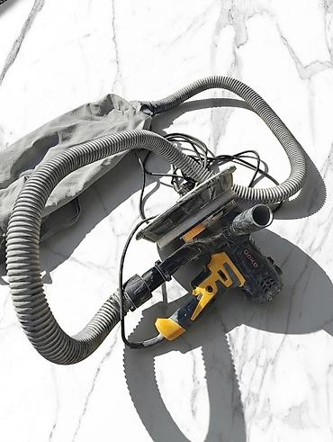 жатый воздух: Шлифмашина для стен DEKO DKWS950 с пылесборником. Продаётся — 1