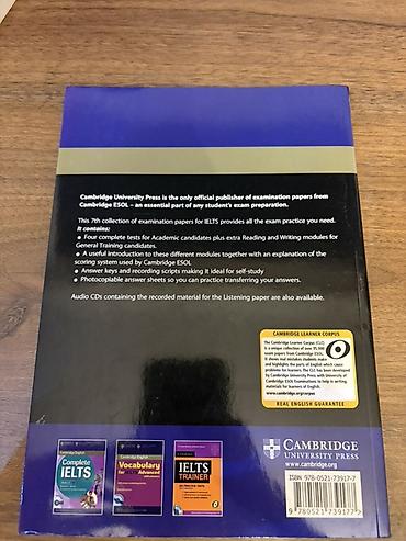 Testlər: Məhsul: Cambridge English IELTS 7 — With Answers (MP3 CD ilə) Təsvir — 2