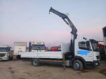 xususi texnika satışı: Mercedes-Benz Atego 1218 kran-manipulyatorlu bortlu yük maşını - — 2