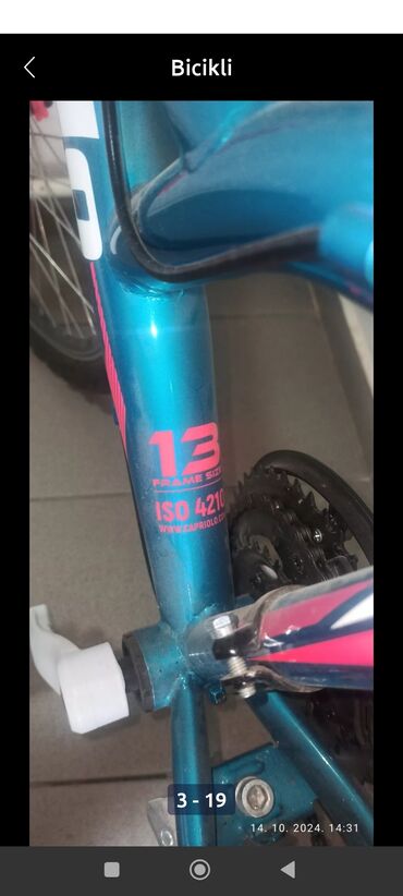 Dečiji bicikli: Capriolo Diavolo 400 – dečiji/teen MTB bicikl - Veličina rama: 13" — 3