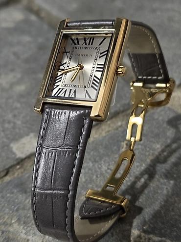 3d saat: Cartier Tank üslubunda kvadrat korpuslu klassik qol saatı Rolex, Rolex — 3