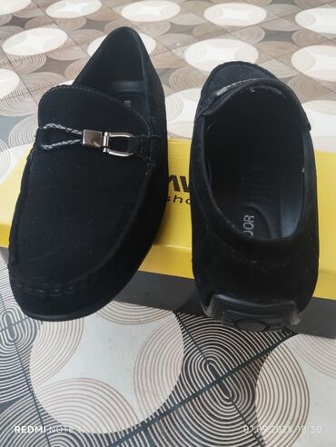 Qadın ayaqqabıları: Kişi mokasinləri – qara rəng 1 dəfə geyinilib - Model: Mokasin/Loafer
