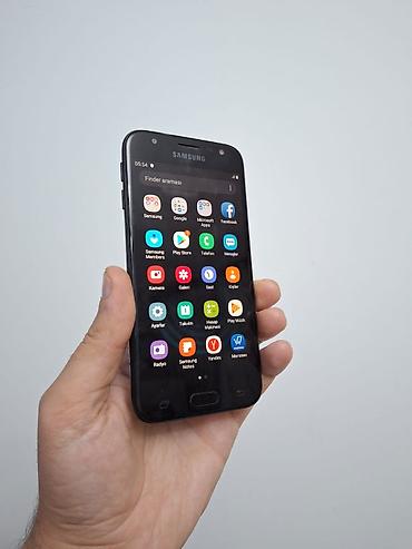 samsung 2 ci el: Samsung Galaxy J3 2017, 16 GB, rəng - Qara, İki sim kartlı — 4