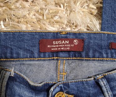 Farmerke: Ženske farmerke Staff Jeans– tamno plavi denim sa blagim „washed“ — 8