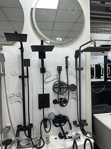 Душевые наборы и смесители для ванной комнаты - Верхние лейки