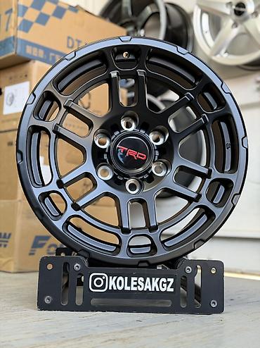 work r18: Литые Диски R 17 TRD, Комплект, отверстий - 6, Новый — 4