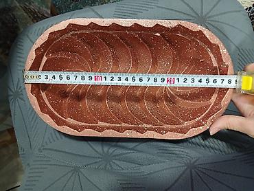 quzu qelibi: Şirniyyat qəlibləri, rəng - Qızılı, Metal, Oval, 1 — 2