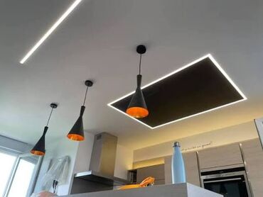 Натяжной потолок: Натяжной потолок Глянцевое, Матовое, 3D потолки Гарантия, Бесплатная консультация, Бесплатный замер — 3