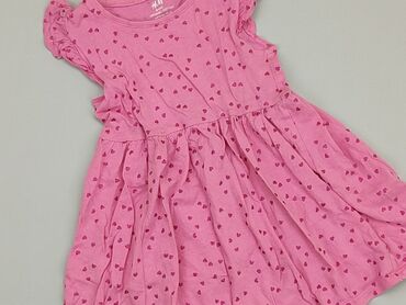 sukienka wiązana w pasie: Sukienka, H&M, 3-4 lat, 98-104 cm, stan - Bardzo dobry