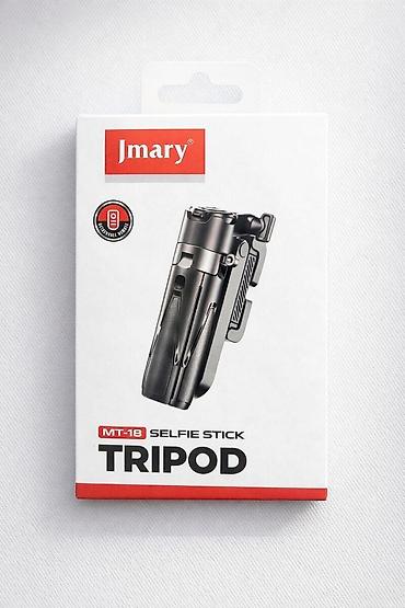 telefon ucun ştativ: Tripod Jmary MT-18 Açılan konstruksiya - Alüminium ərintisindən — 2