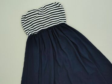 Sukienki letnie: Sarafan M (EU 38), stan - Idealny, wzór - Linia, kolor - Niebieski