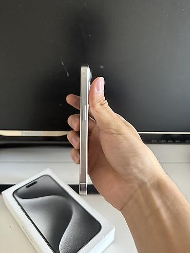iphone 14 512: IPhone 15 Pro, Б/у, 256 ГБ, White Titanium, 79 % — 5