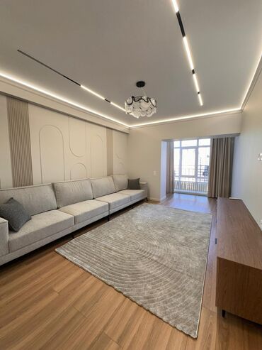 комнаты в иссык куле: 3 комнаты, 100 м², Элитка, 14 этаж, Евроремонт