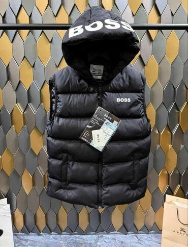 Prsluci: Muški prsluci sa kapuljačom – različiti modeli - Tip: zimski, punjen — 11