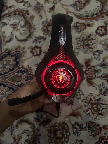pokox3 pro: Игровая гарнитура с подсветкой - Полноразмерные наушники с мягкими — 3