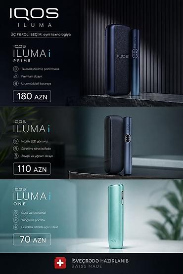 i̇qos iluma: IQOS ILUMA i – üç fərqli seçim, eyni texnologiya 1) IQOS ILUMA i — 1