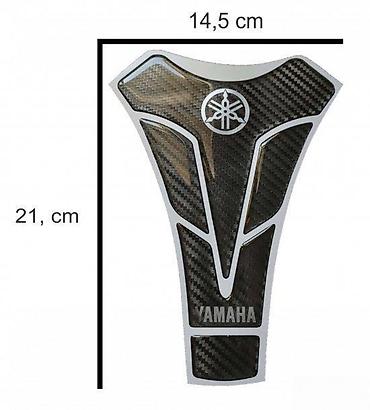 auto otpad vrbas: YAMAHA CARBON - tank pad - 744 📌 Opis: Samolepljivi protektor za — 1