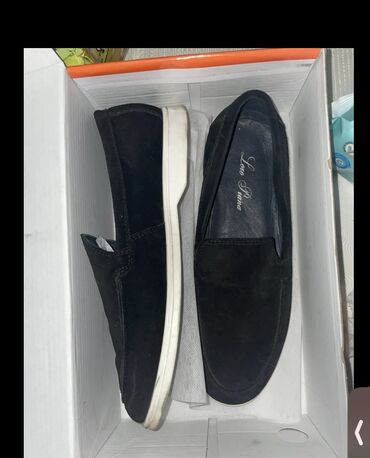 зимний обув мужской: Мужские туфли, 41, Loro Piana, Новый, цвет - Черный, Самовывоз