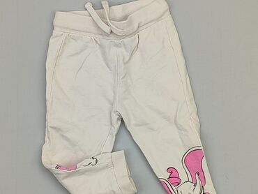 mohito białe spodnie: Sweatpants, Disney, 1.5-2 years, 92, condition - Very good