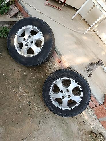 opel 1 3 mator: Opel üçün 4 ədəd orijinal yüngül lehimli disk + şin komplekti - — 3