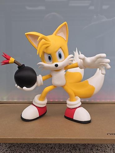 Искусство и коллекционирование: Фигурка Tails (Тейлз) из вселенной Sonic the Hedgehog Размер: 24 см — 1