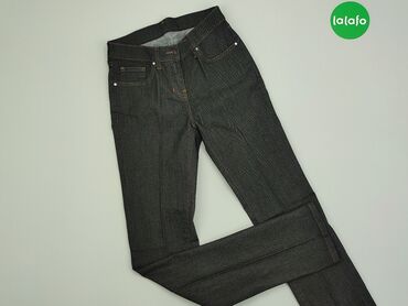 jeansy fit mom: Jeansy XS (EU 34), Bawełna, stan - Bardzo dobry