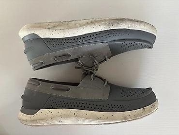 pull and: Мужские кроссовки, 39, 39.5, 40, Crocs, Б/у, цвет - Серый, Самовывоз, Платная доставка — 2